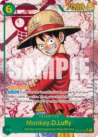 Monkey.D.Luffy (118) (Parallel) - Carrying On His Will - One Piece Card Game card