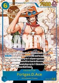 Portgas.D.Ace (119) (Parallel) - Carrying On His Will - One Piece Card Game card