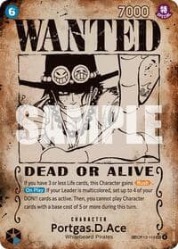 Portgas.D.Ace (119) (Wanted Poster) - Carrying On His Will - One Piece Card Game card