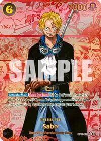 Sabo (120) (Red Super Alternate Art) - Carrying On His Will - One Piece Card Game card