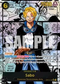 Sabo (120) (Super Alternate Art) - Carrying On His Will - One Piece Card Game card
