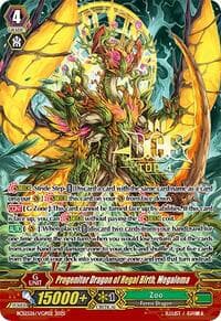 Progenitor Dragon of Regal Birth, Megaloma - Bushiroad Event Cards - Cardfight Vanguard card