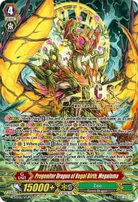 Progenitor Dragon of Regal Birth, Megaloma (VGP03) - Bushiroad Event Cards - Cardfight Vanguard card