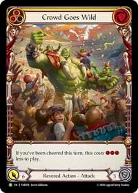 Crowd Goes Wild - FAB376 - Flesh and Blood: Promo Cards - Flesh and Blood TCG card