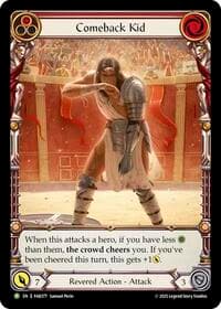 Comeback Kid (Red) - FAB377 - Flesh and Blood: Promo Cards - Flesh and Blood TCG card