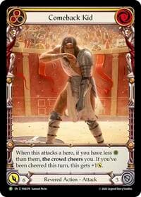 Comeback Kid (Yellow) - FAB378 - Flesh and Blood: Promo Cards - Flesh and Blood TCG card