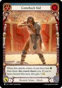Comeback Kid (Blue) - FAB379 - Flesh and Blood: Promo Cards - Flesh and Blood TCG card