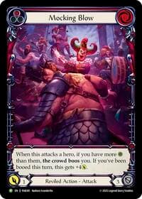 Mocking Blow (Red) - FAB381 - Flesh and Blood: Promo Cards - Flesh and Blood TCG card