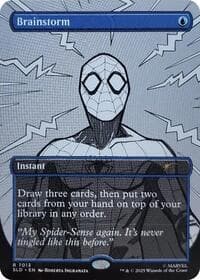Brainstorm (7013) - Secret Lair Drop Series - Magic: The Gathering card