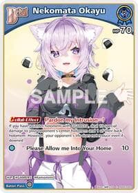 Nekomata Okayu (C) (hSD03-003) - SD03: Start Deck: Blue Nekomata Okayu - Hololive card