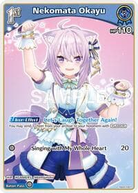 Nekomata Okayu (U) (hSD03-007) - SD03: Start Deck: Blue Nekomata Okayu - Hololive card