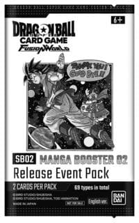 SB02 Mange Booster 02 Release Event Pack - Manga Booster 02 Release Event Cards - Dragon Ball Super: Fusion World card