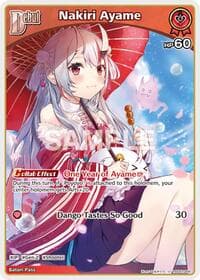 Nakiri Ayame (U) (hSD02-004) - SD02: Start Deck: Red Nakiri Ayame - Hololive card