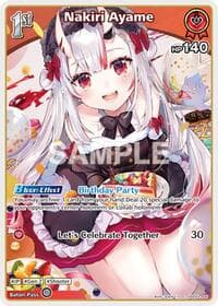 Nakiri Ayame (C) (hSD02-006) - SD02: Start Deck: Red Nakiri Ayame - Hololive card