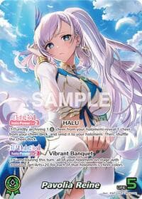 Pavolia Reine (OUR) - Quintet Spectrum - Hololive card