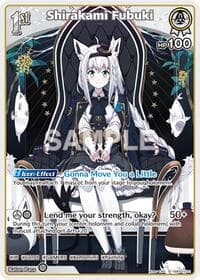 Shirakami Fubuki (R) - Quintet Spectrum - Hololive card