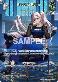 Pavolia Reine (SR) (hBP02-022) - Quintet Spectrum - Hololive card
