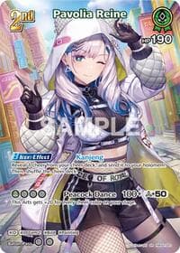 Pavolia Reine (SR) (hBP02-023) - Quintet Spectrum - Hololive card