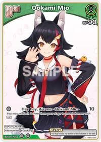 Ookami Mio (C) (hBP02-024) - Quintet Spectrum - Hololive card