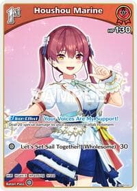 Houshou Marine (S) (hBP02-031) - Quintet Spectrum - Hololive card