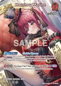 Houshou Marine (SR) (hBP02-033) - Quintet Spectrum - Hololive card