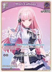 Mori Calliope (S) (hBP02-057) - Quintet Spectrum - Hololive card