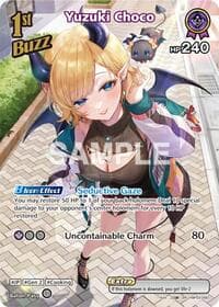 Yuzuki Choco (SR) (hBP02-060) - Quintet Spectrum - Hololive card