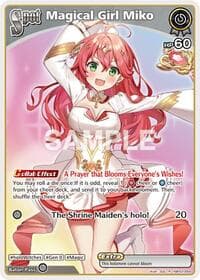 Magical Girl Miko (R) - Quintet Spectrum - Hololive card