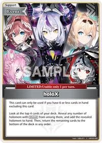 holoX (U) - Quintet Spectrum - Hololive card