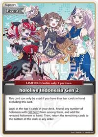 hololive Indonesia Gen 2 (U) - Quintet Spectrum - Hololive card