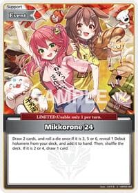 Mikkorone 24 (S) - Quintet Spectrum - Hololive card