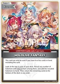 HOLOLIVE FANTASY (U) - Quintet Spectrum - Hololive card