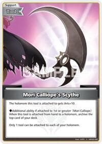Mori Calliope's Scythe (U) - Quintet Spectrum - Hololive card
