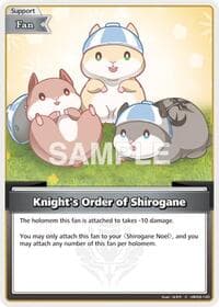 Knight's Order of Shirogane (C) - Quintet Spectrum - Hololive card