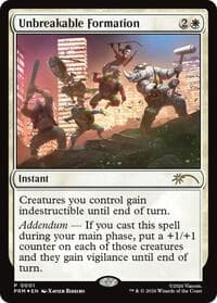 Unbreakable Formation - Media Promos - Magic: The Gathering card