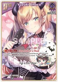 Yuzuki Choco (U) (hSD04-004) - SD04: Start Deck: Purple Yuzuki Choco - Hololive card