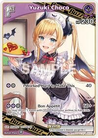 Yuzuki Choco (R) - SD04: Start Deck: Purple Yuzuki Choco - Hololive card