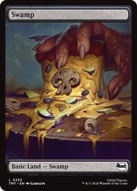 Swamp (0255) - Teenage Mutant Ninja Turtles - Magic: The Gathering card