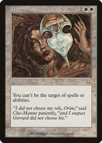 Ivory Mask - Mercadian Masques - Magic: The Gathering card