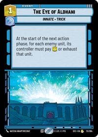 The Eye of Aldhani - Secrets of Power - Star Wars: Unlimited card