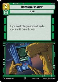 Reconnaissance - Secrets of Power - Star Wars: Unlimited card