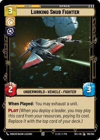 Lurking Snub Fighter - Secrets of Power - Star Wars: Unlimited card