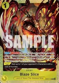 Blaze Slice (Premium Card Collection -Best Selection Vol. 5-) - One Piece Promotion Cards - One Piece Card Game card