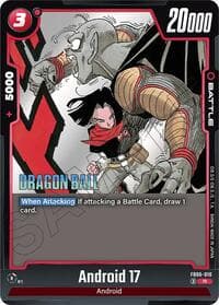 Android 17 - FB06-010 - Manga Booster 02 - Dragon Ball Super: Fusion World card