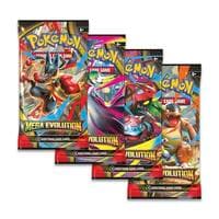 Mega Evolution Booster Pack Art Bundle [Set of 4] - ME01: Mega Evolution - Pokemon card