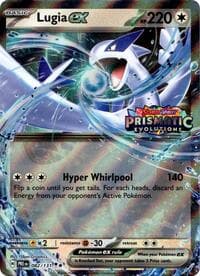 Lugia ex (Prismatic Evolutions Stamped) - Miscellaneous Cards & Products - Pokemon card