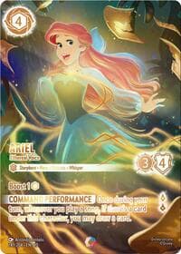 Ariel - Ethereal Voice (Iconic) - Whispers in the Well - Disney Lorcana card