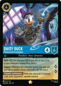 Daisy Duck - Paranormal Investigator - Whispers in the Well - Disney Lorcana card