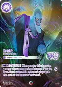 Hades - Looking for a Deal (Iconic) - Whispers in the Well - Disney Lorcana card