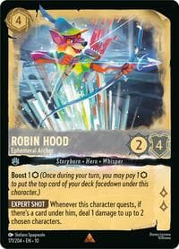 Robin Hood - Ephemeral Archer - Whispers in the Well - Disney Lorcana card